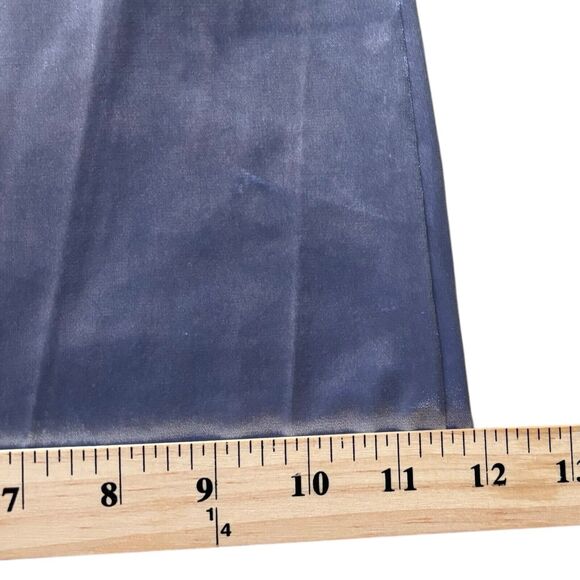 NWT CHRISTIAN LACROIX Women's Velvet Wide Leg Pants Icy Gray Blue Size Small - Picture 4 of 8